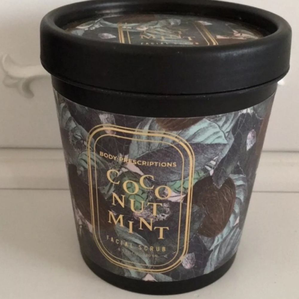Body prescriptions coconut mint facial scrub